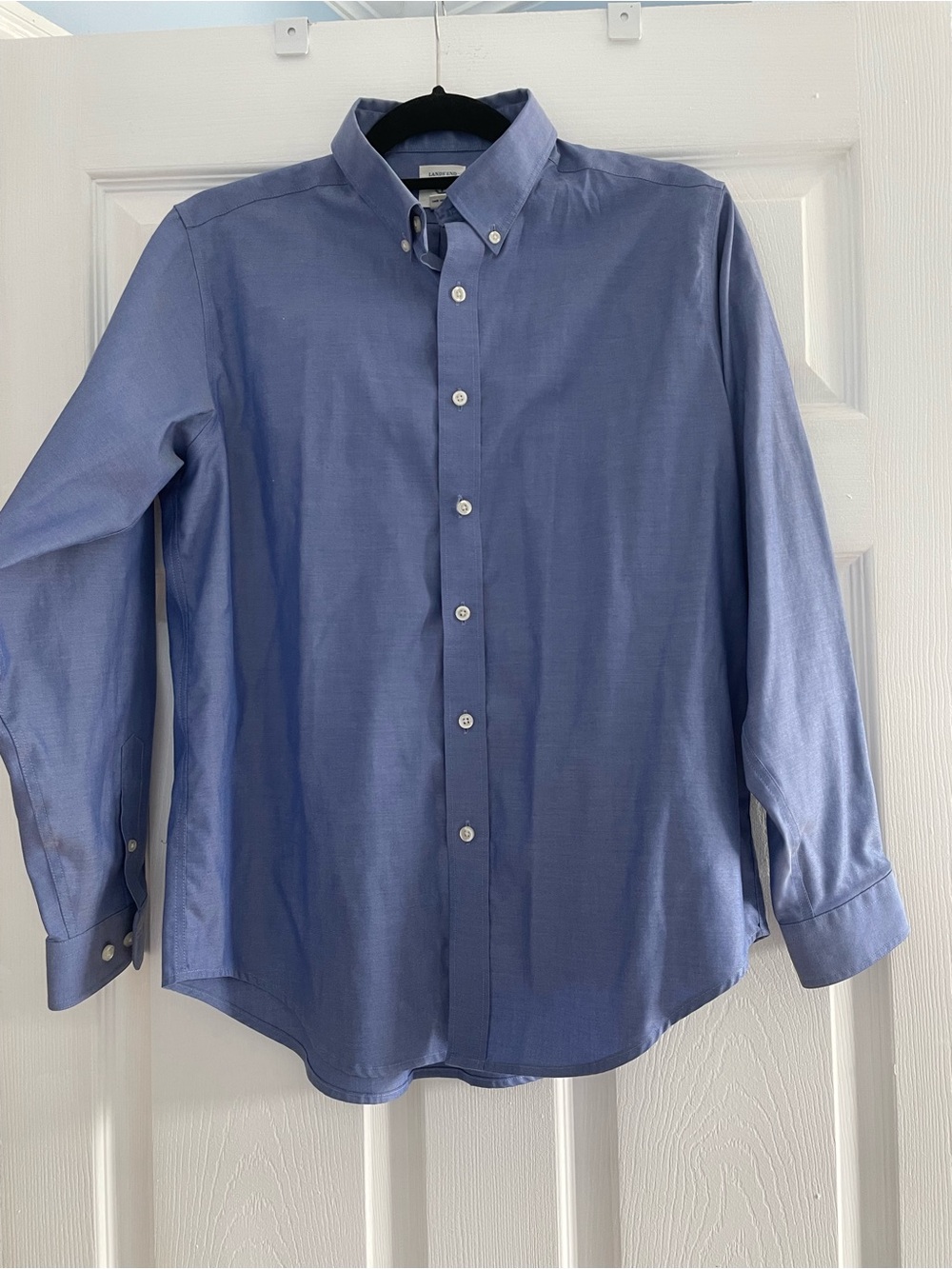 Boy’s Lands’ End Kids Button Down Dress Shirt Size 16-NWOT